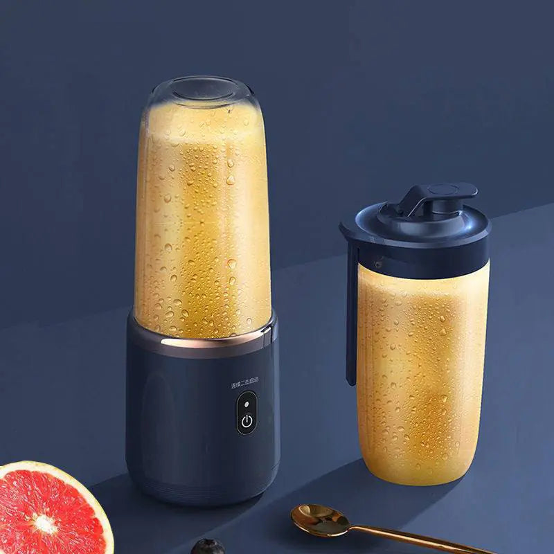 Versatile 6-Blade Compact Smoothie Maker & Portable Juicer – Ideal for Healthy On-the-Go Lifestyles