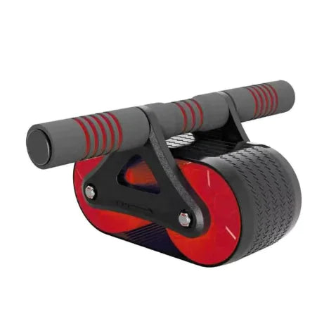 "Core Strength Ab Wheel Trainer: Advanced Automatic Rebound System