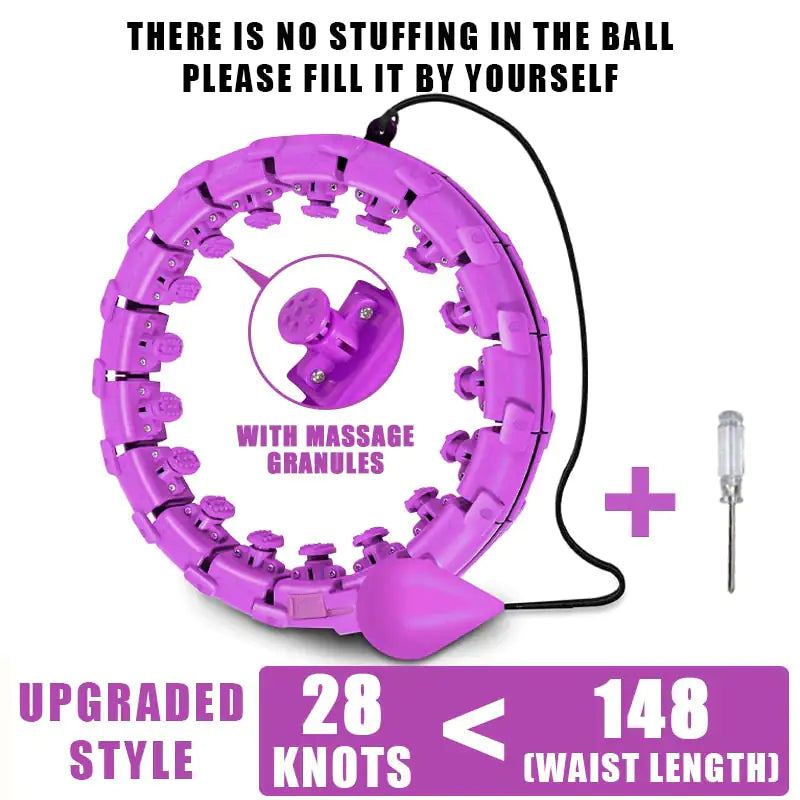 Ultimate Smart Fitness Hoop: Weight Loss & Core Strengthening Tool