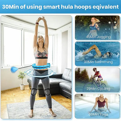 Ultimate Smart Fitness Hoop: Weight Loss & Core Strengthening Tool