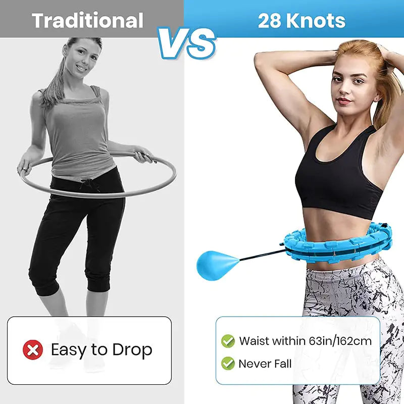 Ultimate Smart Fitness Hoop: Weight Loss & Core Strengthening Tool