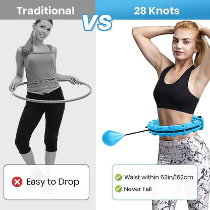 Ultimate Smart Fitness Hoop: Weight Loss & Core Strengthening Tool